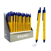 Ручка шариковая 0.7 мм синяя масл."Стандарт", автомат РТ-208 PIANO