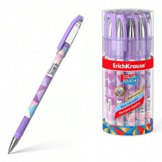 Ручка шариковая 0.7 мм синяя "ColorTouch Magic Rhombs" корпус непрозрачный матовый Soft Touch 50739 
