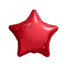 Шарик возд. фольга Agura Звезда красный  (30 д, 76,5 см) 751046 Миленд 