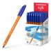 Ручка шариковая 1.0 мм синяя "U-108 Orange Stick" "Ultra Glide Technology" корпус трехгранный оранж.