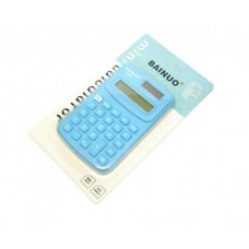 Калькулятор карманный BAINUO 6х10см., блистер, цветной в ассортименте CA-10/BY-70 