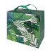Пакет подарочный -коробка 23*20*14 см, с глян.лам, 250 гр., "Зеленый рай" ПКП-9067 Миленд /1 /12 /0 