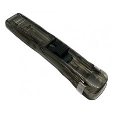 Пистолет -клиппер, черный прозрачный, 11см QH-17 