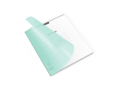 Тетрадь 12 л. линия А5+ Классика CoverPrо Pastel, мятный 56347 ERICH KRAUSE 