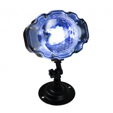 Светильник декор. Лампа светодиодная вращающаяся  LED снег 3091(2009) 