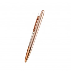 Ручка подарочная цвет корпуса золотой, металл+пластик, 0.7мм,автомат, стилус В1010-1 