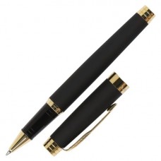 Ручка подарочная в футляре корпус черный, 0,8мм,  пластиковый черный футляр 203542/1 FIORENZO 