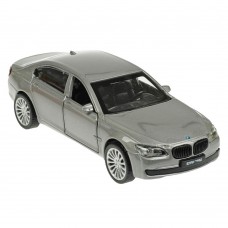 Машинка металл BMW 760 li, 11,4 см, двери, инерция, темно-серый, кор. 67314 (96) ТехноПарк 