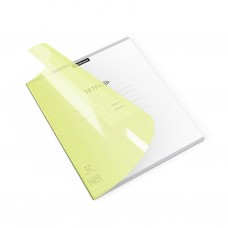 Тетрадь 12 л. линия А5+ Классика CoverPrо Neon, желтый, обл.пластик 56353 ERICH KRAUSE 