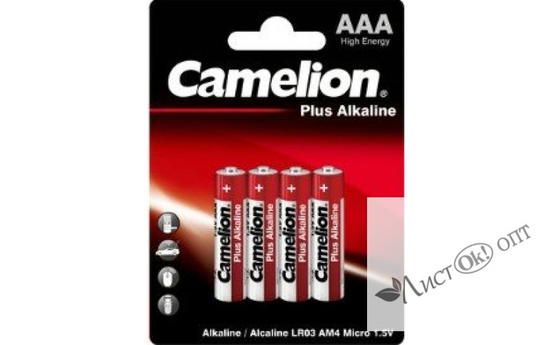 Батарейка LR03 Camelion 4xBL цена за блистер 4шт. 7369 