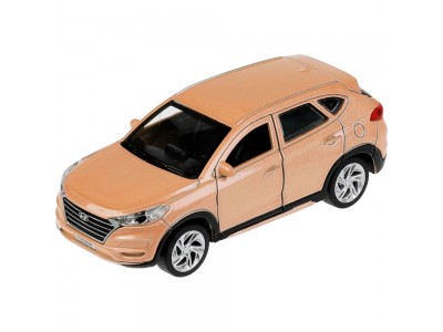 Машинка инерц. металл. HYUNDAI TUCSON длина 12 см, двери, багаж., бежевый, кор. TUCSON-12-BG ТехноПарк -1