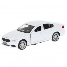 Машинка инерц. металл. BMW 5-ER SEDAN M-SPORT 12 см, двери, багаж, бел, кор. 5ER-12-WH ТехноПарк 