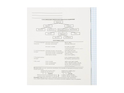 Тетрадь предм. А5 КЛЕТКА 48л. ХИМИЯ  «МАГИЯ ПРЕДМЕТА» стандарт, хол ф.,тв.л Т48-1514 Проф-Пресс -1