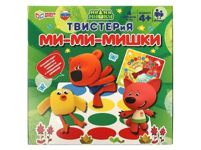 Игра Ми-ми-мишки.Твистерия. 280х285х40 мм 324781 Умные игры 