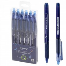 Ручка гелевая 0.5 мм синяя пиши-стирай 