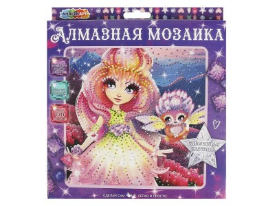 Алмазная мозайка 20*20 см 