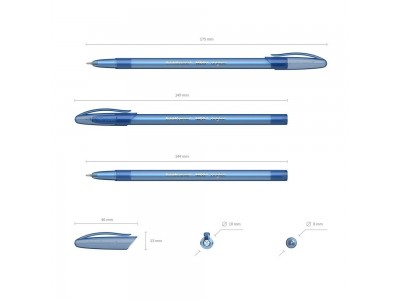 Набор ручек шариковых Набор из 4 ручек шариковых ErichKrause Neo® Stick Original 0.7. Super Glide Technology. цвет чернил: 47509 ERICH KRAUSE -2