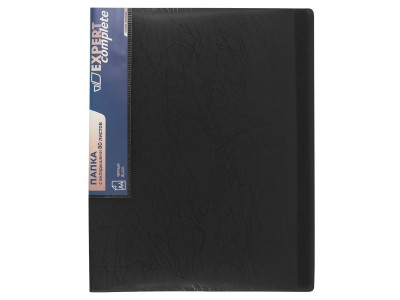 Папка 80 файлов Premier A4 700 мкм 25 мм волокно. черный new EC211930001 Expert Complete 