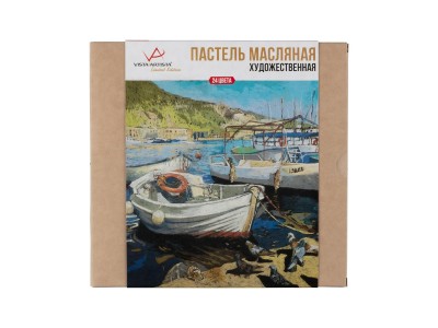 Пастель масляная 24 цв. художественная  Limited edition VAOPL-24 VISTA-ARTISTA 