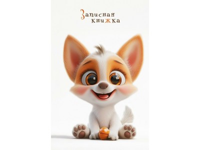 Книжка записная А6 80л. на гребне, перевертыш 