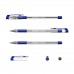 Ручка шариковая 0.7 мм синяя "Ultra L-30" 140мм, корпус прозрачный, рез.грип 19613 ERICH KRAUSE /1 /