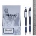 Ручка шариковая 0.7 мм синяя масл."Классик", антиск.корпус, автом. Piano 165-PB PIANO /1 /24 /0 /115