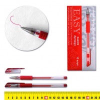 Ручка гелевая 0.7 мм красная 