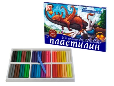 Пластилин 24цв. 360г. 